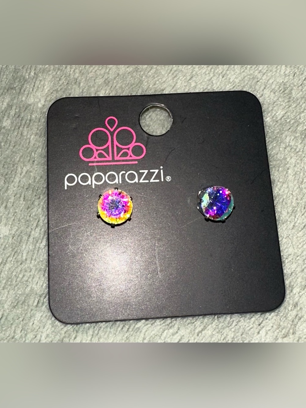 Paparazzi Come Out On Top Multicolor Post Earrings